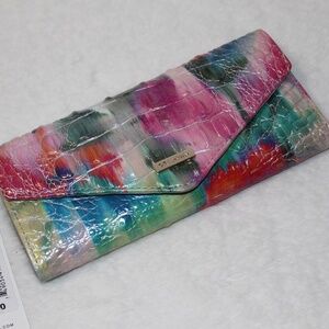 NWT Brahmin Veronica Wallet Impression Melbourne Leather